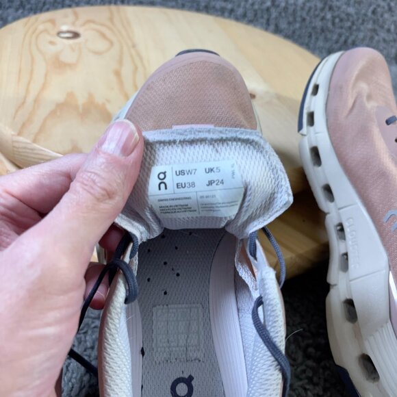On Cloudnova Form Running Shoe Womens Size 7 Rosebrown Orchid Training Sneakers - Picture 6 of 7